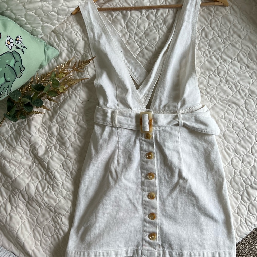 Overall Mini Dress